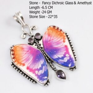 Genuine Turquoise Ruby Labradorite Tiger Eye Owyhee Opal SnowFlake Obsidian Jasper Malachite Pendant